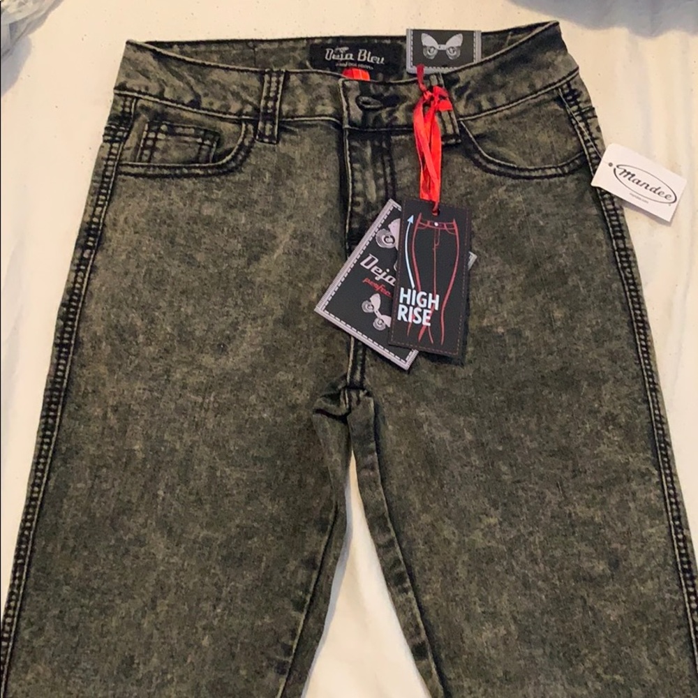 High rise jeans
